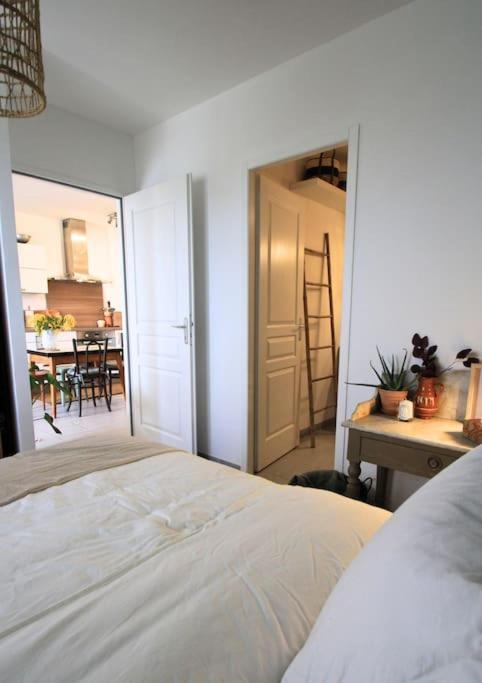 Péret Cosy Appartement Entre Vignes Et Garrigue Avec Piscine מראה חיצוני תמונה